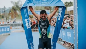 Manoel Messias ganha etapa de Brasília da Copa do Mundo de triatlo