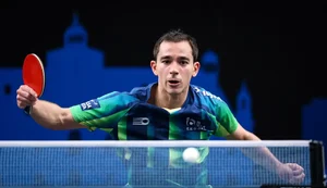 Em seu aniversário, Hugo Calderano conquista bicampeonato em torneio na Eslovênia