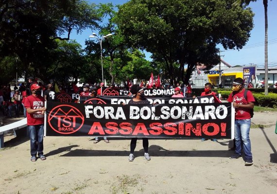 Movimentos protestam contra Jair Bolsonaro neste sábado