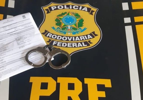 PRF prende estuprador condenado a 12 anos de prisão em Palmeira dos Índios