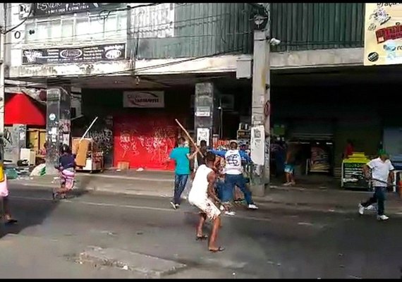 Confronto de torcidas organizadas do Santa Cruz e do Náutico termina com 15 detidos