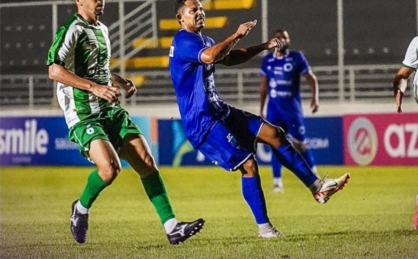 Murici vence Cruzeiro em Arapiraca e segue 100% na Copa Alagoas