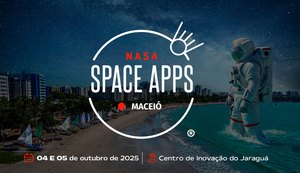 Estão abertas as inscrições para o desafio NASA Space Apps 2025 de Alagoas