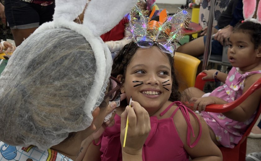Páscoa de esperança transforma rotina na Pediatria do HGE