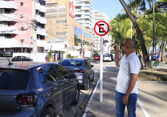 Proibição de estacionamento reduz em 40% as vendas na orla