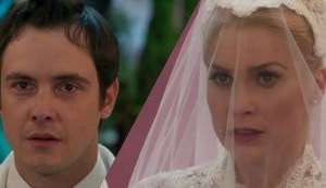 Sandra será abandonada no altar de novo: Candinho foge dela em 'Êta Mundo Bom'