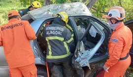 Acidente deixa quatro pessoas feridas na BR-104, em Murici