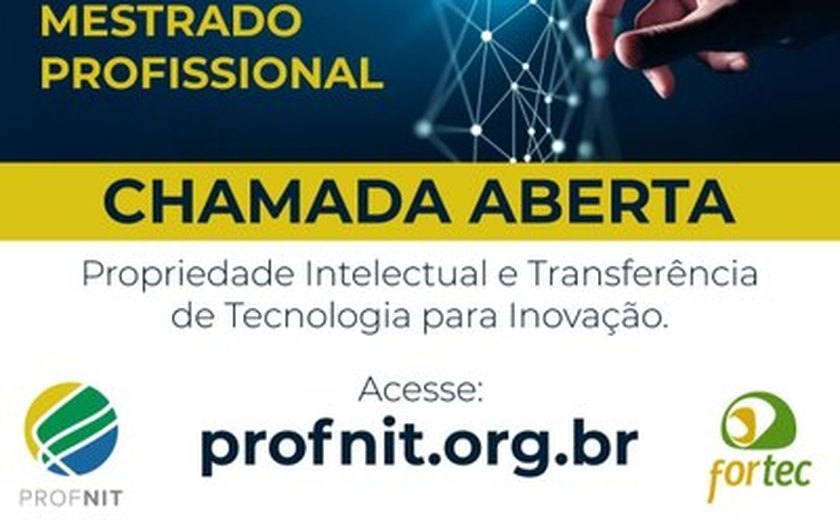 Inscrições para exame de acesso ao Profnit vão de 15 a 22 de setembro