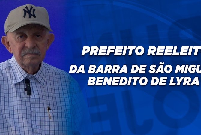 Biu de Lira credita sua vitória ao povo da Barra de São Miguel