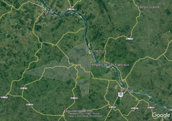 Tremor de terra de magnitude 2.7 é sentido em Sergipe e em São Brás, interior de Alagoas