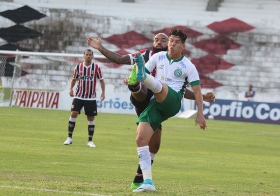 Ricardo Bueno estreia com gol e o Santa Cruz vence o Guarani