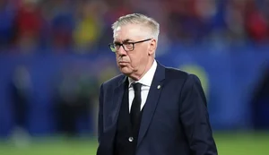 Ancelotti vê melhora do Brasil e espera ter Neymar contra a Escócia