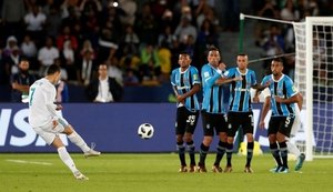 Grêmio luta, mas Real Madrid fica com título do Mundial