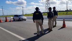 PRF não registra mortes em acidentes nas rodovias federais de Alagoas durante feriadão