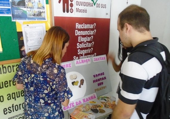 Secretaria de Saúde de Maceió promove atividades nutricionais para servidores