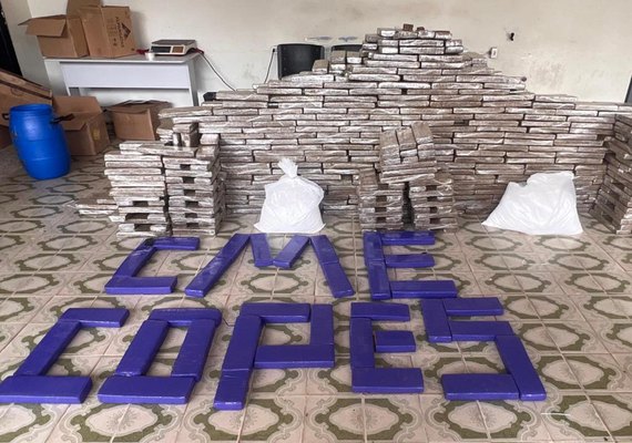 Operação conjunta apreende mais de 650 kg de drogas em chácara de Arapiraca