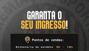 ASA começa a vender ingressos para decisão do acesso contra o Goiatuba