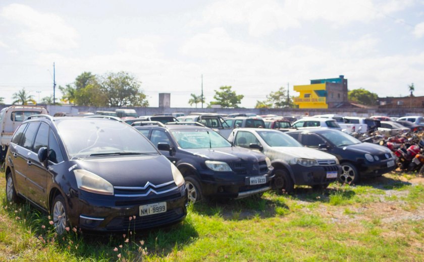 Detran realiza leilão com mais de 200 veículos no mês de novembro