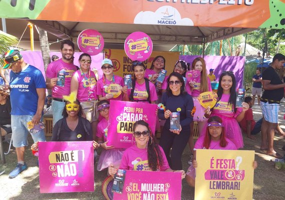 Segurança Pública conscientiza foliões sobre importância do Disque-denúncia