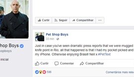 Integrante do Pet Shop Boys relata assalto cometido por travestis no Rio