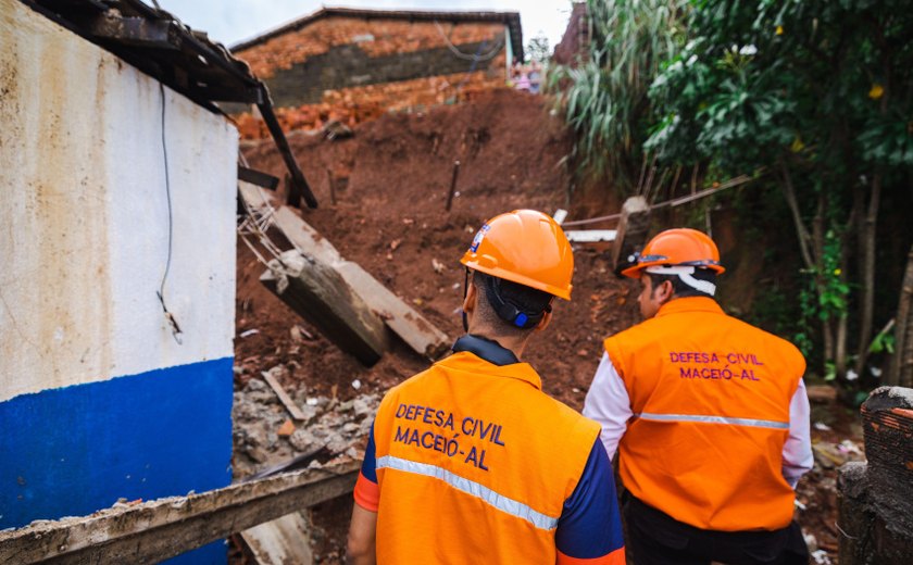 Em 2024, Defesa Civil de Maceió atende mais de mil ocorrências até outubro