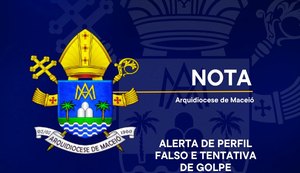 Arquidiocese de Maceió alerta fiéis sobre golpe com perfil falso em nome de Dom Beto Breis