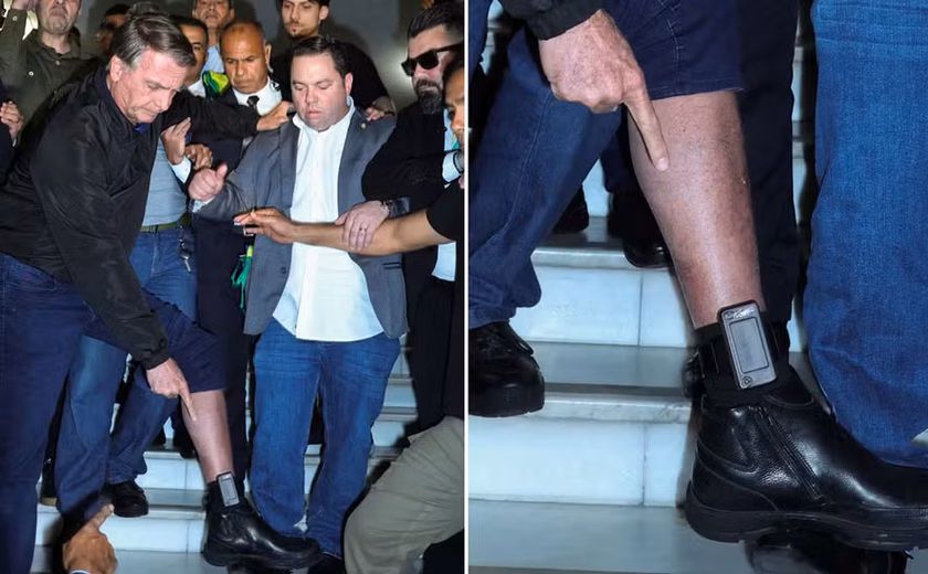 Datafolha: 55% aprovam tornozeleira em Bolsonaro e acham que ex-presidente pretendia sair do Brasil