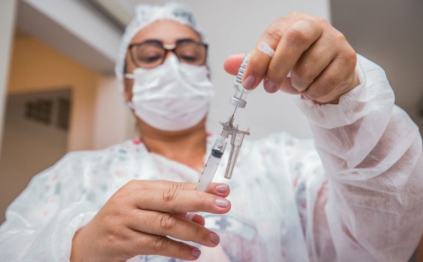 Maceió registra 7% de faltosos para a segunda dose da vacina contra a Covid-19