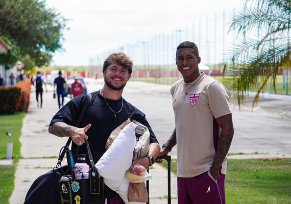 CRB treina e inicia viagem para decisão contra o Sousa pela Copa do Brasil