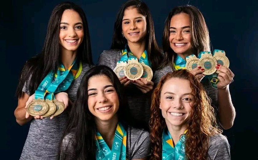 Medalhista alagoana no Pan se apresenta em Maceió