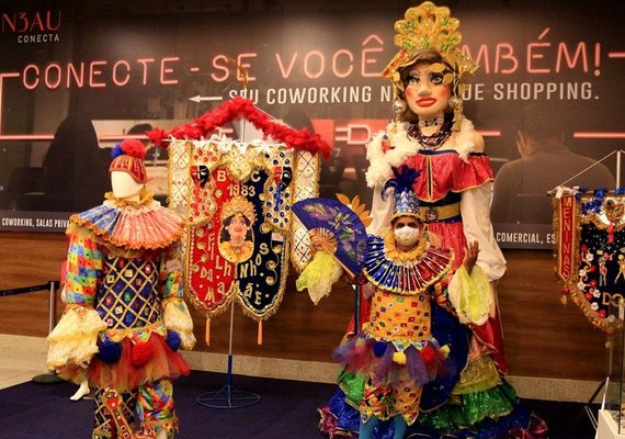 Folião espalha alegria mesmo sem carnaval, adiado mais uma vez pela pandemia