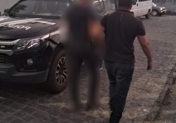 Homem é preso acusado de estuprar menina de 11 anos no Sertão de Alagoas