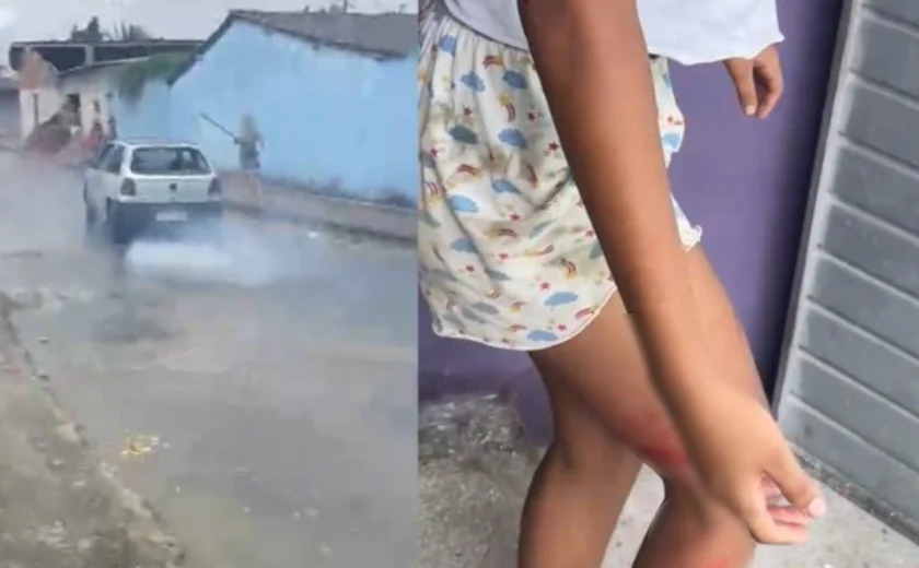 Motorista é suspeito de tentar atropelar ex-companheira e ferir três pessoas em Rio Largo