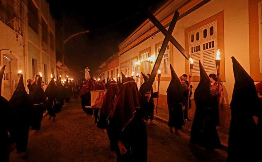 Procissão do Fogaréu será realizada nesta quinta-feira (02), em Marechal Deodoro