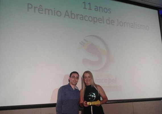 Repórter do Tribuna Hoje vence a 11° edição do Prêmio Abracopel de Jornalismo