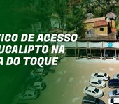 Maior pórtico de acesso em eucalipto tratado da América do Sul