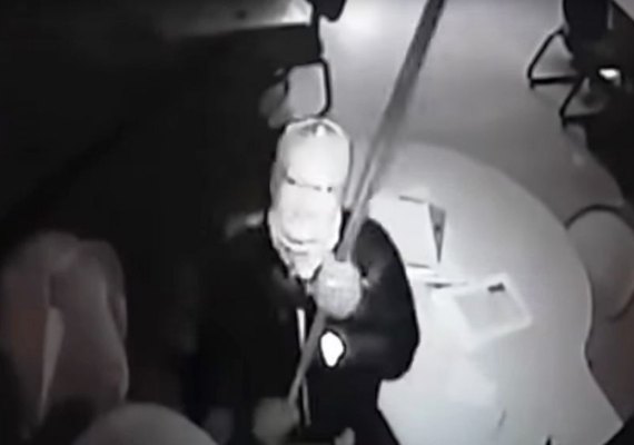 PC divulga vídeo do assalto à agência do Banco do Nordeste de Mata Grande