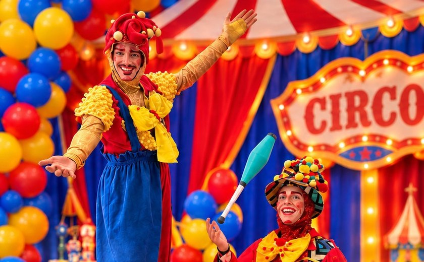 Parque Shopping Maceió celebra o Dia das Crianças com programação gratuita inspirada no universo do circo