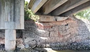Pescadores denunciam estado precário da Ponte da Massagueira