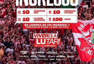 CRB anuncia promoção para última partida da temporada