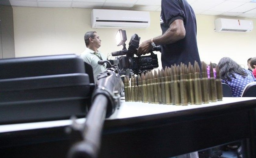 Alagoas é o 6º estado com mais mortes por armas de fogo