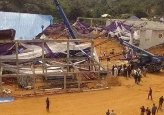 Teto de igreja desaba e mata 160 fiéis na Nigéria