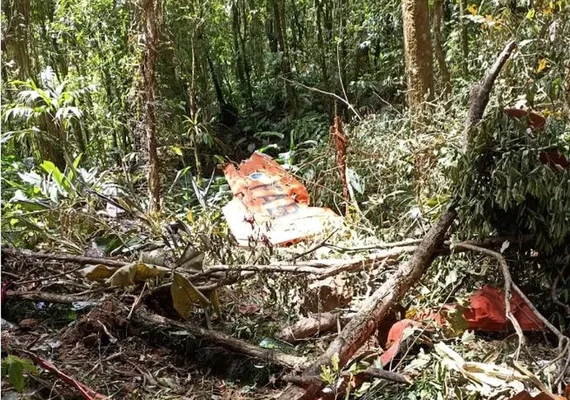 Avião da FAB que desapareceu é encontrado em SC; dois ocupantes morreram
