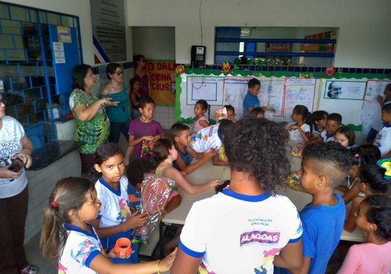 USF João Sampaio promove ação para crianças da comunidade