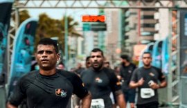 Milhares de atletas participam da 3ª corrida do Batalhão de Rotam na orla de Maceió