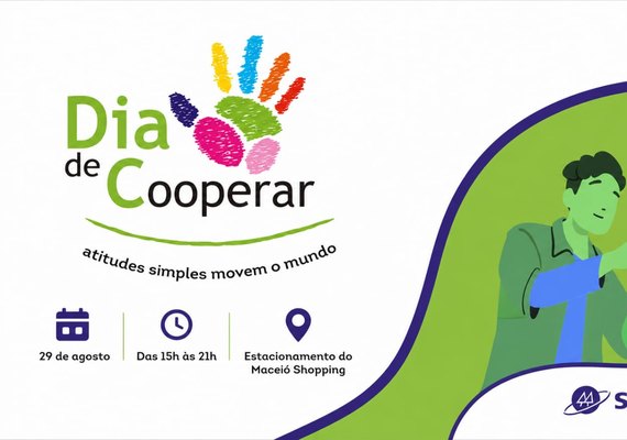 Dia de Cooperar 2026 acontece neste sábado em Maceió