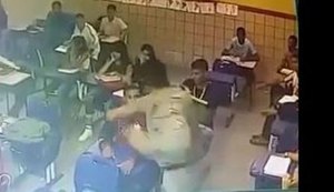 Sargento PM é preso por agredir estudante em escola pública na capital alagoana