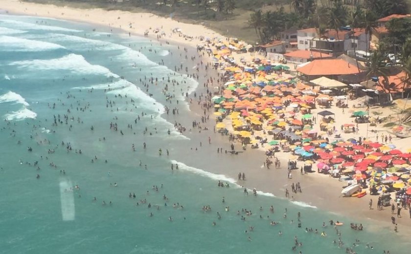 Operação Verão: Segurança Pública realiza vigilância aérea no litoral alagoano