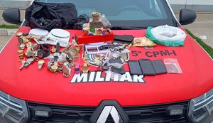 PM/AL apreende drogas, dezenas de relógios e prende suspeitos em Maceió e no interior