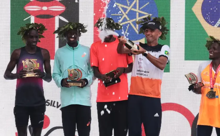 Fábio de Jesus Correia é 3º colocado da prova masculina da São Silvestre